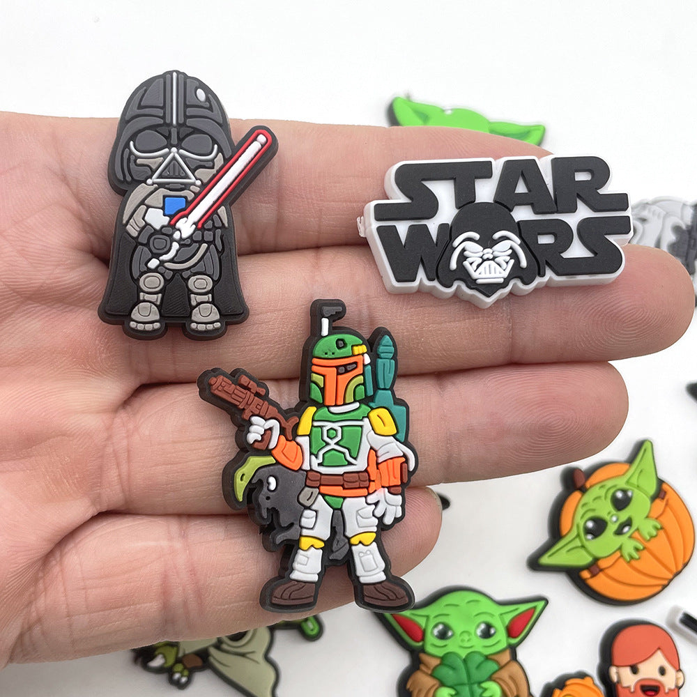 CF22  Crocs Croc Charms Star Wars Decoration Silicon