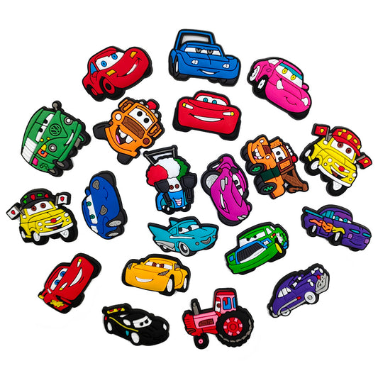 CF21  Crocs Croc Charms Cars Decoration Silicon