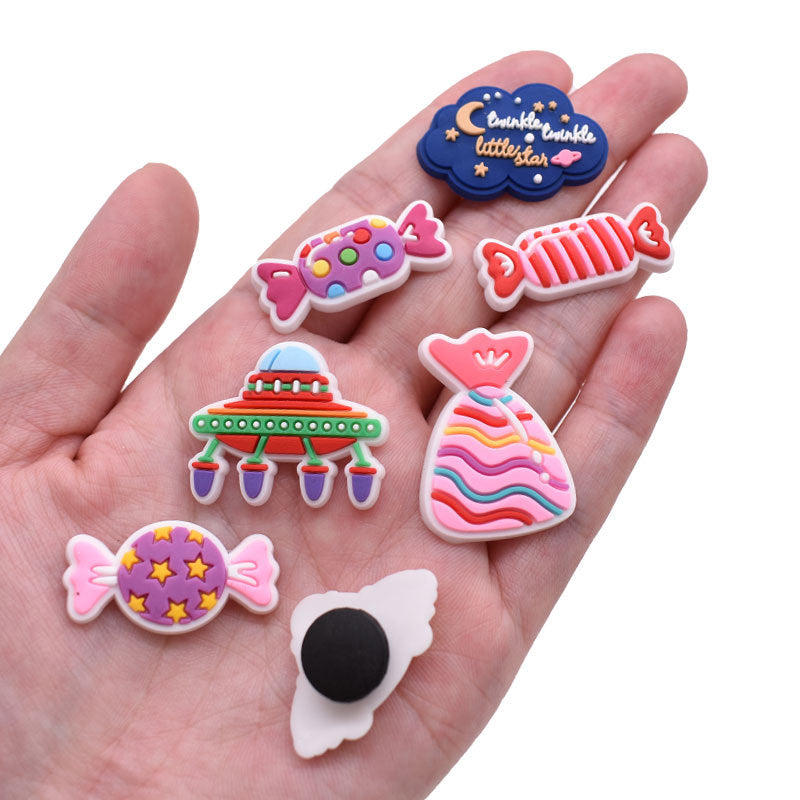 CF 38  Crocs Croc Charms Game TV Lovely Decoration Silicon