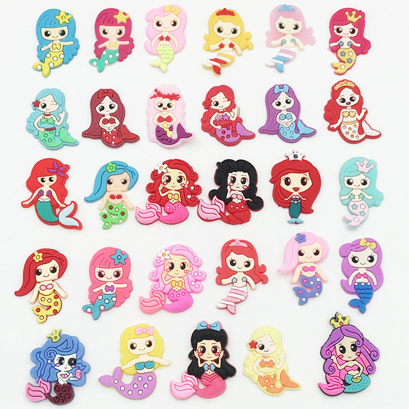 CF 81 Crocs Croc Charms Little Mermaid   Decoration Silicon