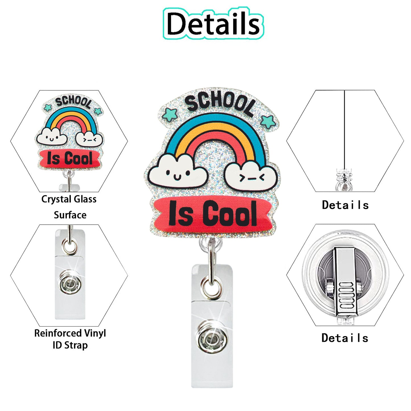 Badge Reel Badgereel School Teacher  B 09