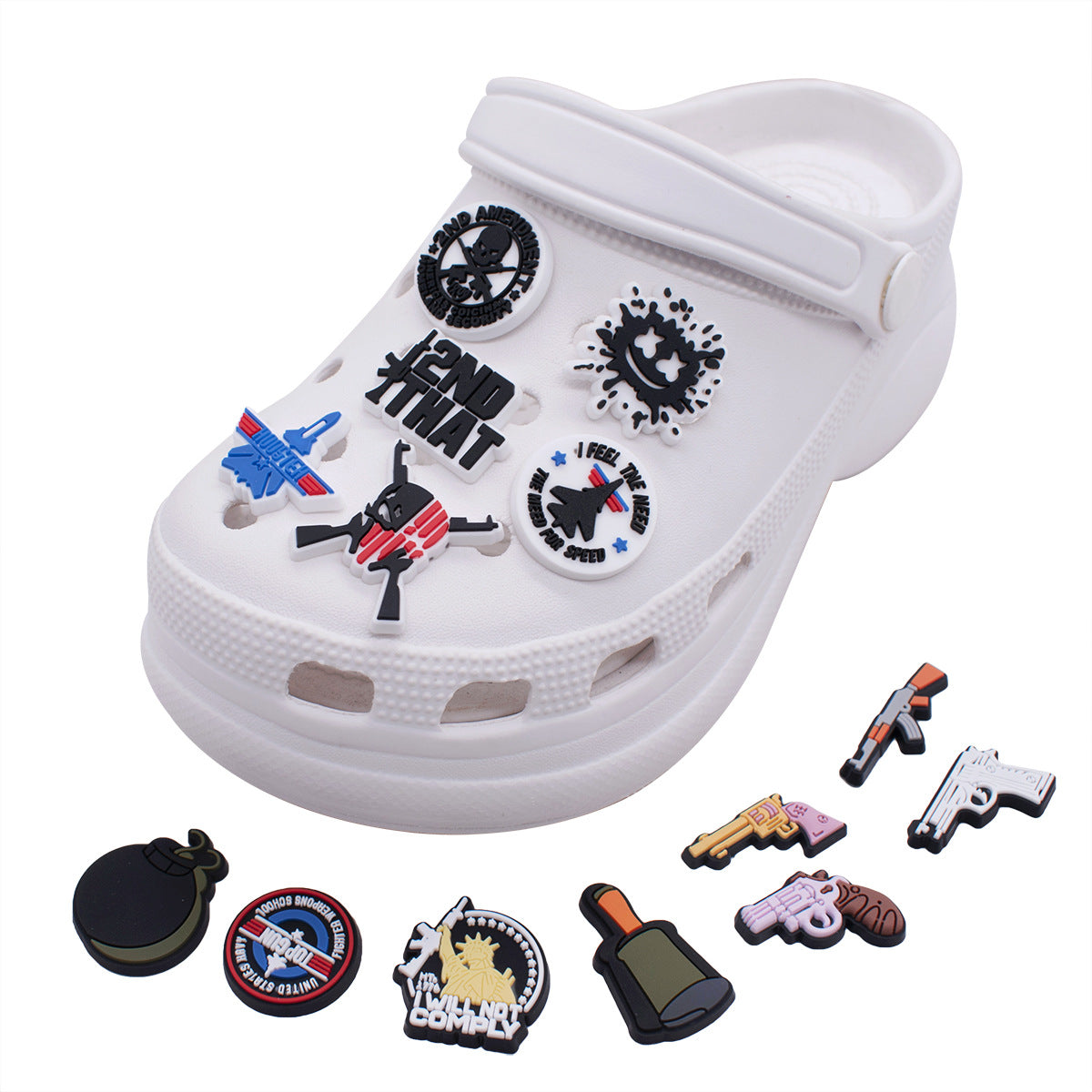 CF 130  Crocs Croc  Toy Decoration Silicon