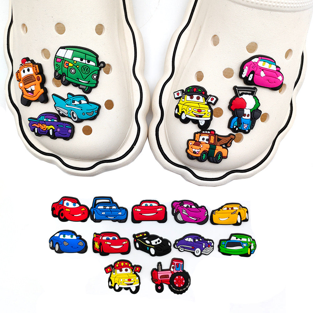 CF21  Crocs Croc Charms Cars Decoration Silicon