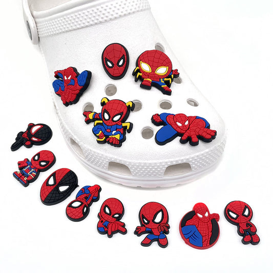 CF 95  Crocs Croc Charm  Hero Spider-Man  Decoration Silicon