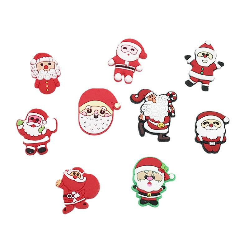 CF 84 Crocs Croc Charms Christmas Decoration Silicon