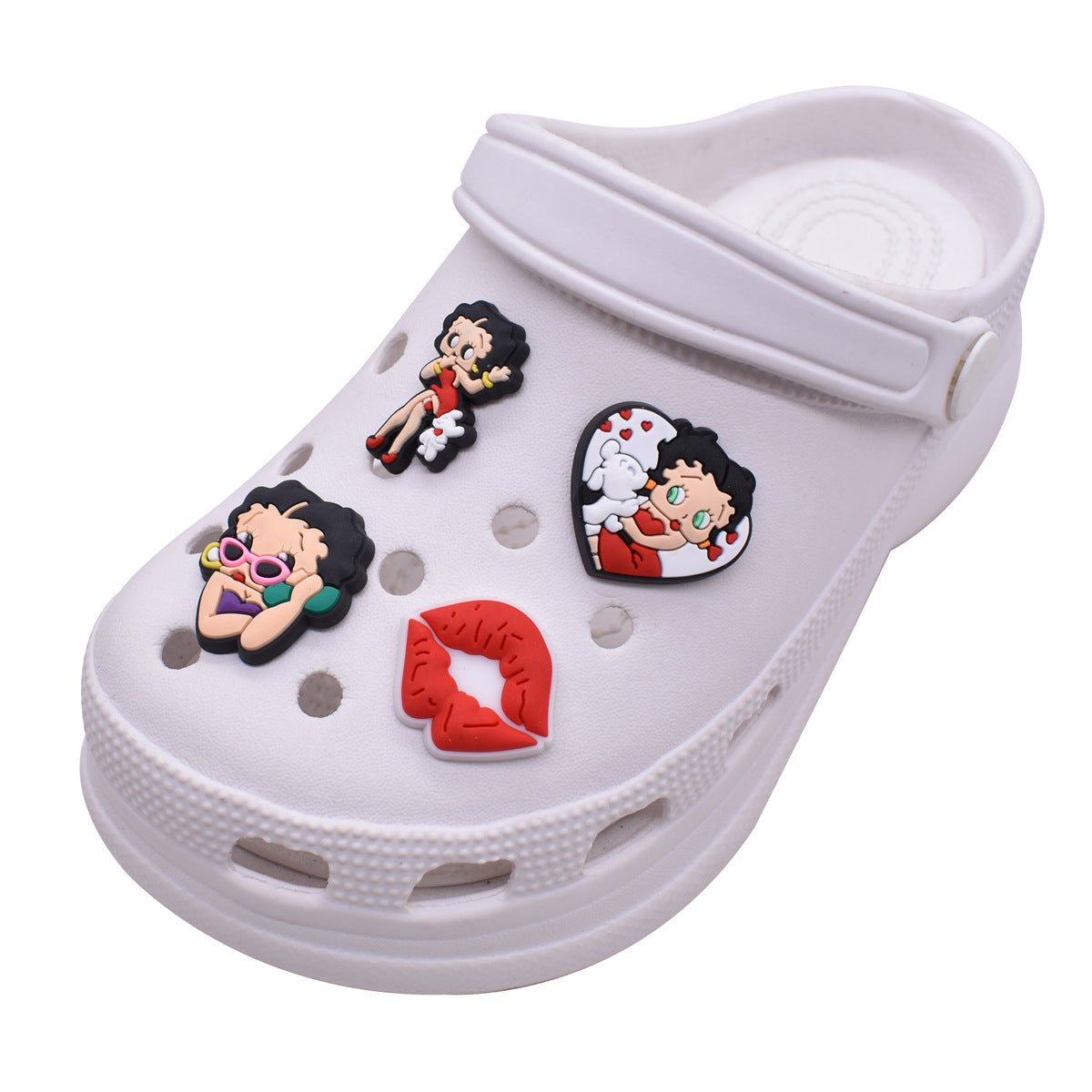 CF 119   Crocs Croc Sexy Girl  Decoration Silicon