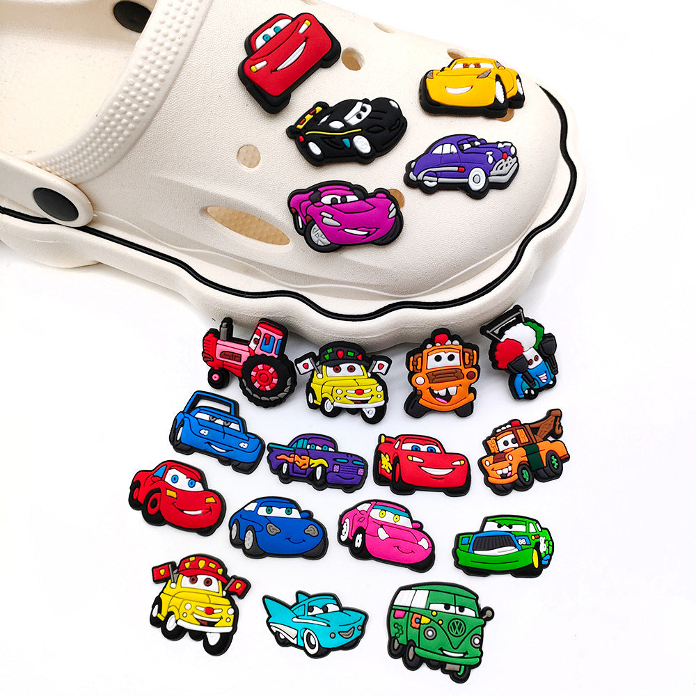 CF21  Crocs Croc Charms Cars Decoration Silicon