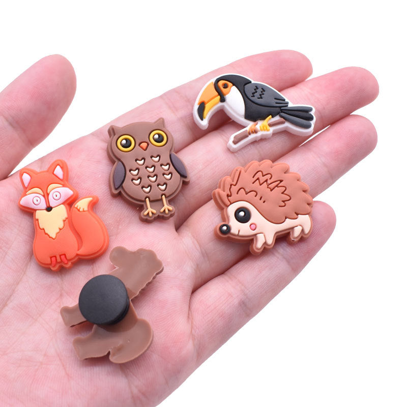 CF 63  Crocs Croc Charms Animal Cartoon Bunch  Decoration Silicon