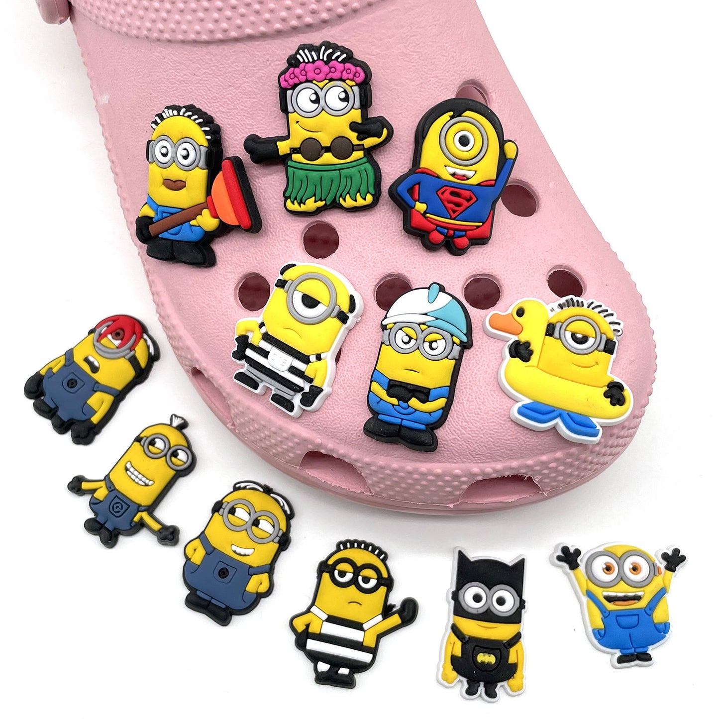 CF30  Crocs Croc Charms Minions  Decoration Silicon