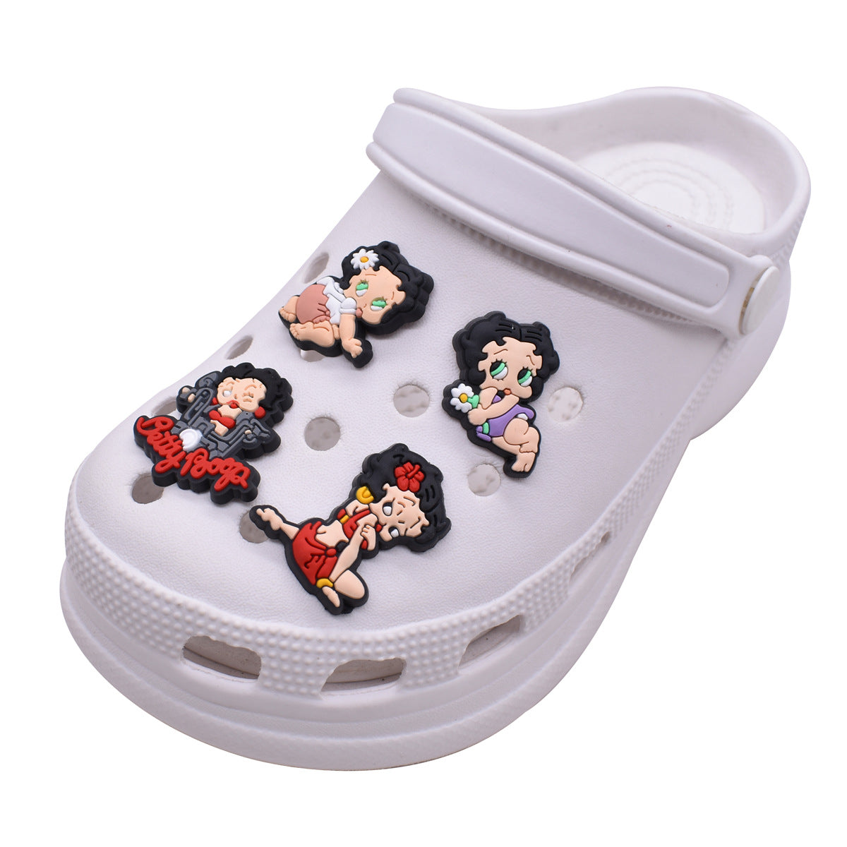 CF 119   Crocs Croc Sexy Girl  Decoration Silicon