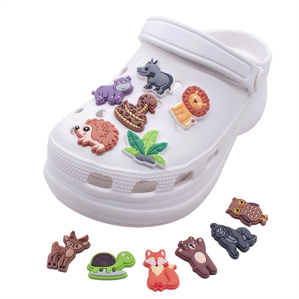 CF 131  Crocs Croc  Cute Animal  Pet  Decoration Silicon