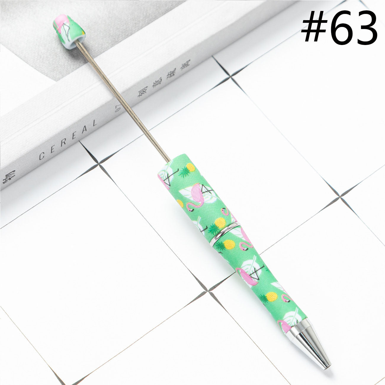 Beadable Pen  Beaded Pen DIY Flower Butterfly Animal Print