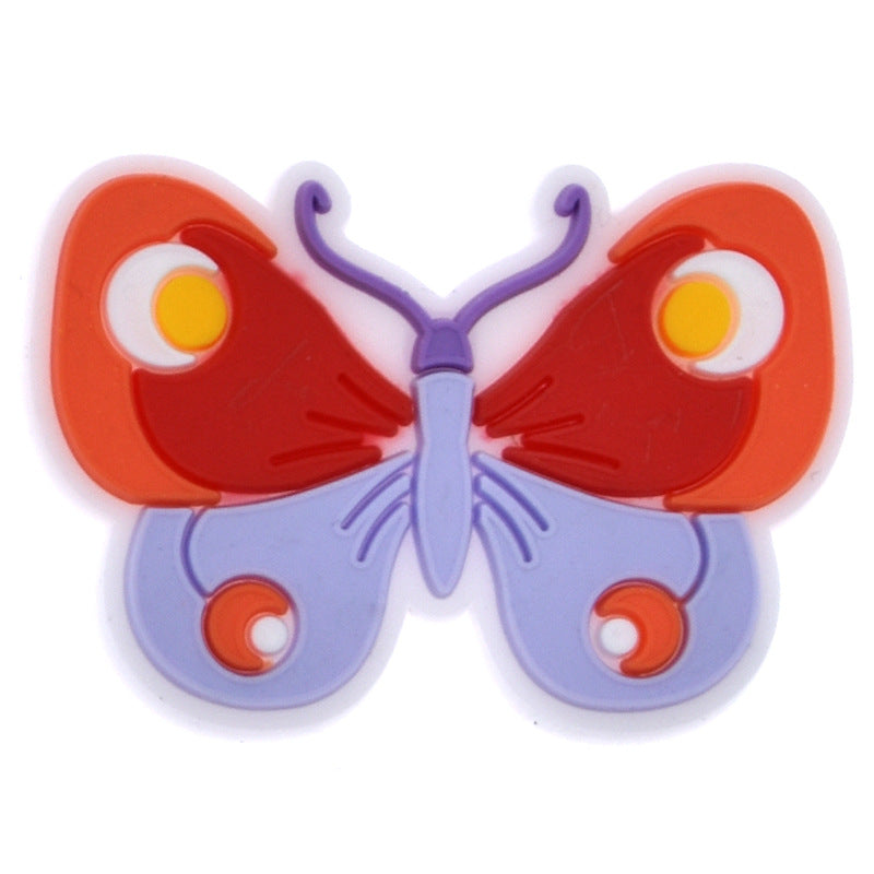 CF 69  Crocs Croc Butterfly Bunch  Decoration Silicon