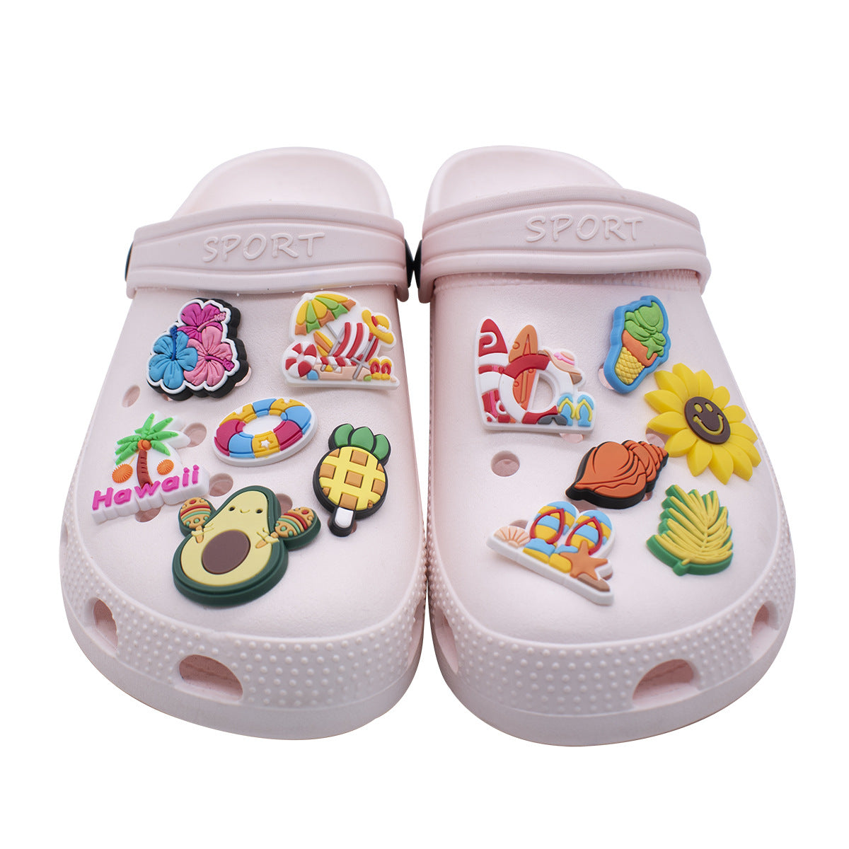 CF36  Crocs Croc Charms Summer Party  Decoration Silicon