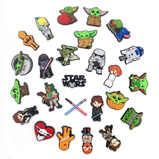 CF22  Crocs Croc Charms Star Wars Decoration Silicon