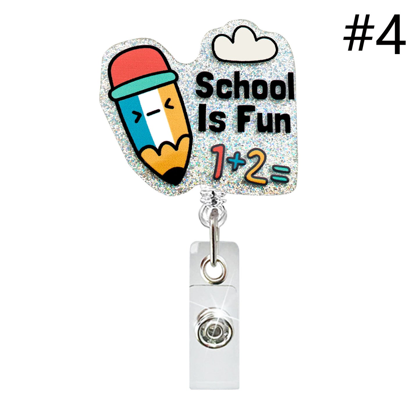 Badge Reel Badgereel School Teacher  B 09