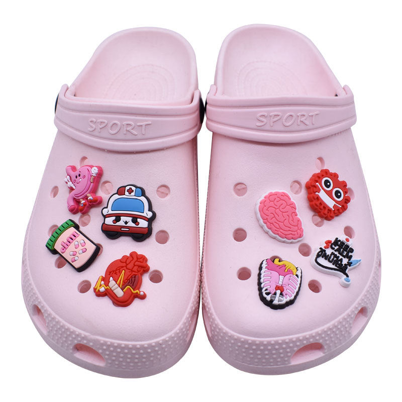 CF 68  Crocs Croc Charms Nurse And Doctor  Bunch  Decoration Silicon