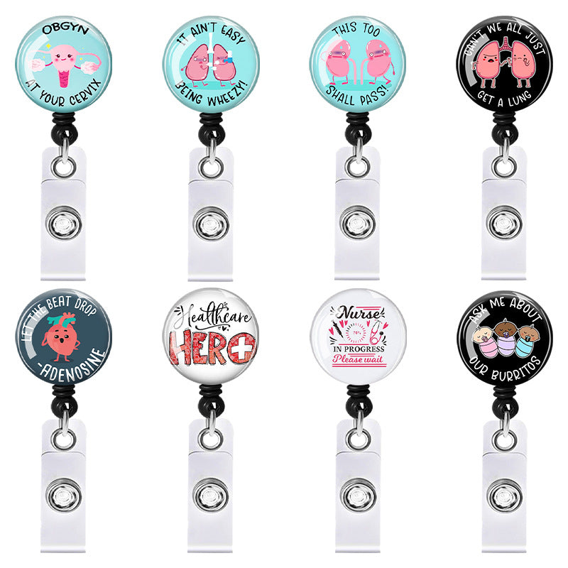 Badge Reel Badgereel   Nurse And Doctor  B 05