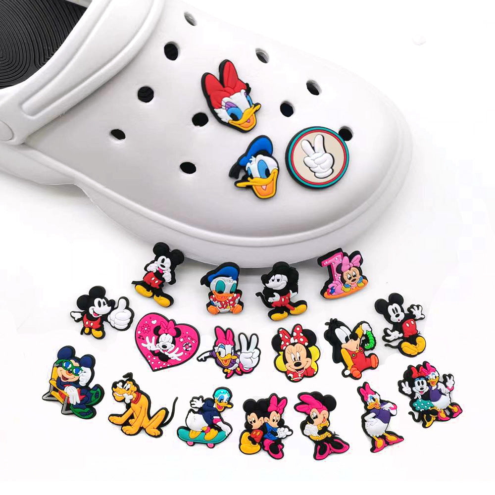 CF 12  Crocs Croc Charms  Mick Mouse Mini  Decoration Silicon