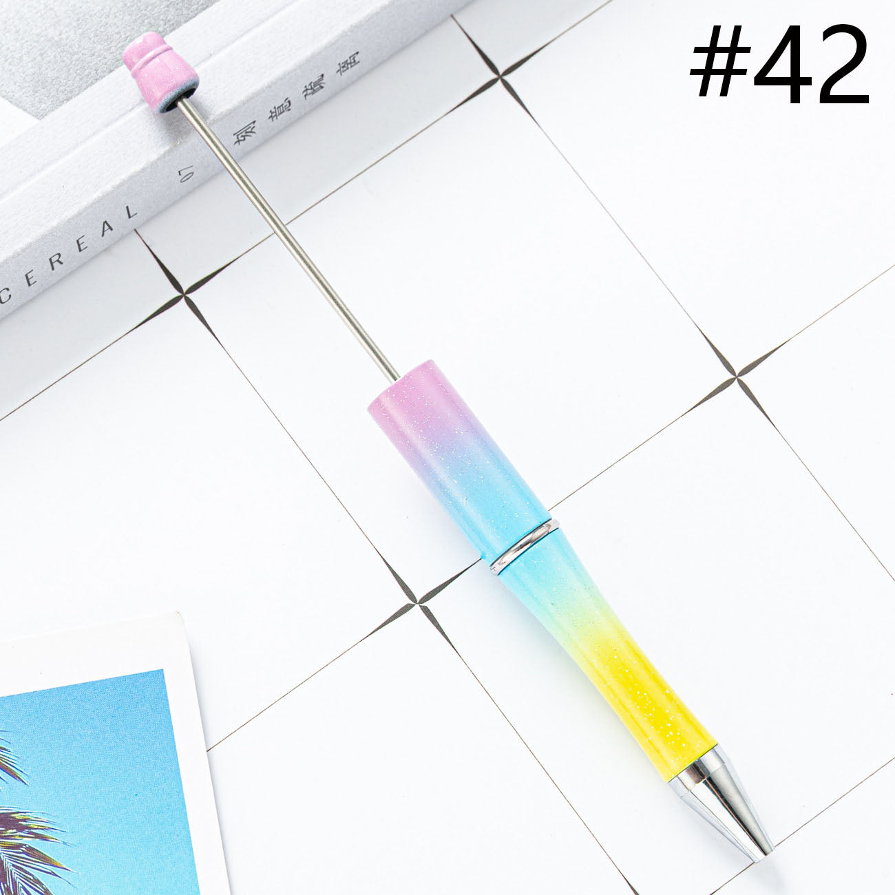 Beadable Pens Beaded Pens For DIY  Ombre Color Change color
