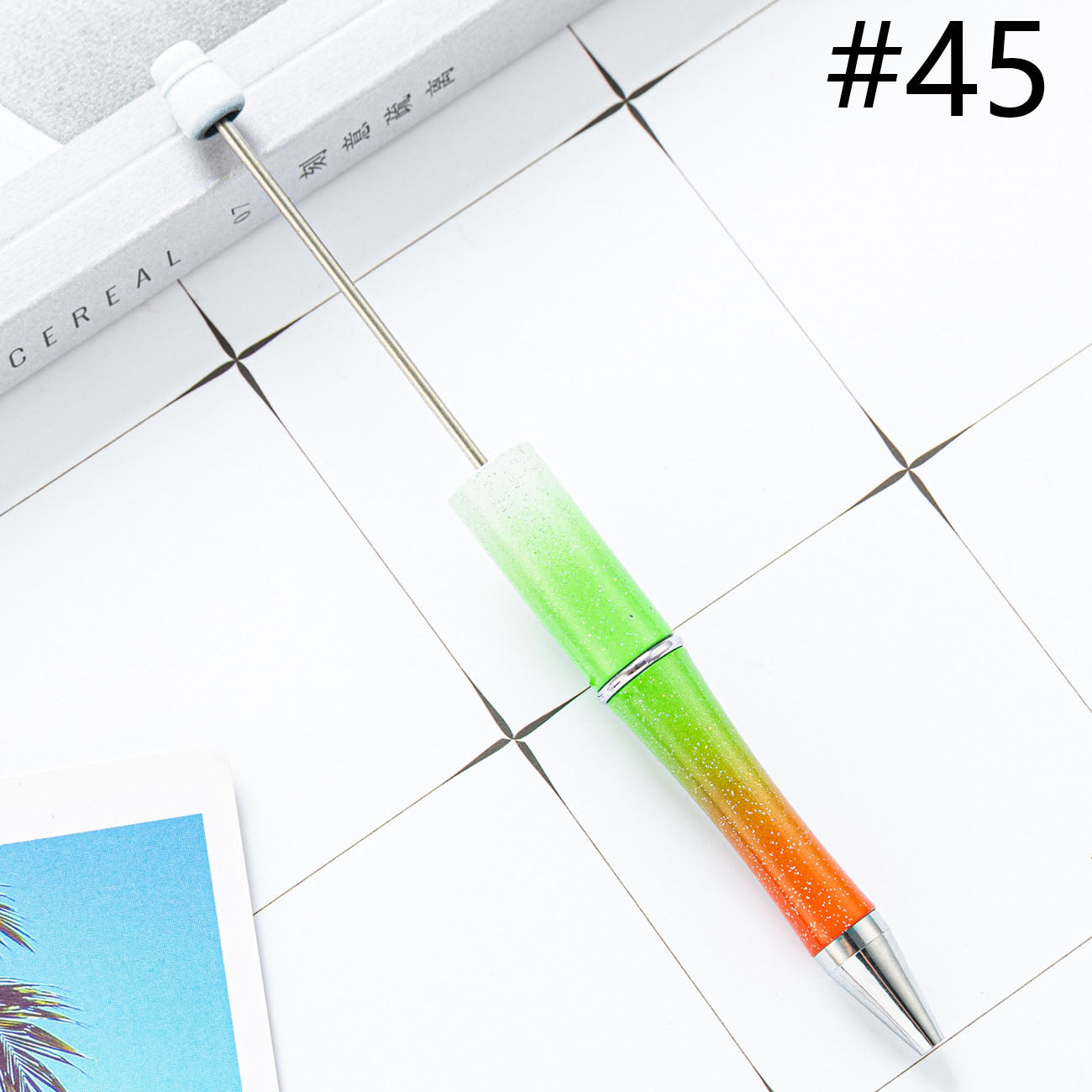 Beadable Pens Beaded Pens For DIY  Ombre Color Change color