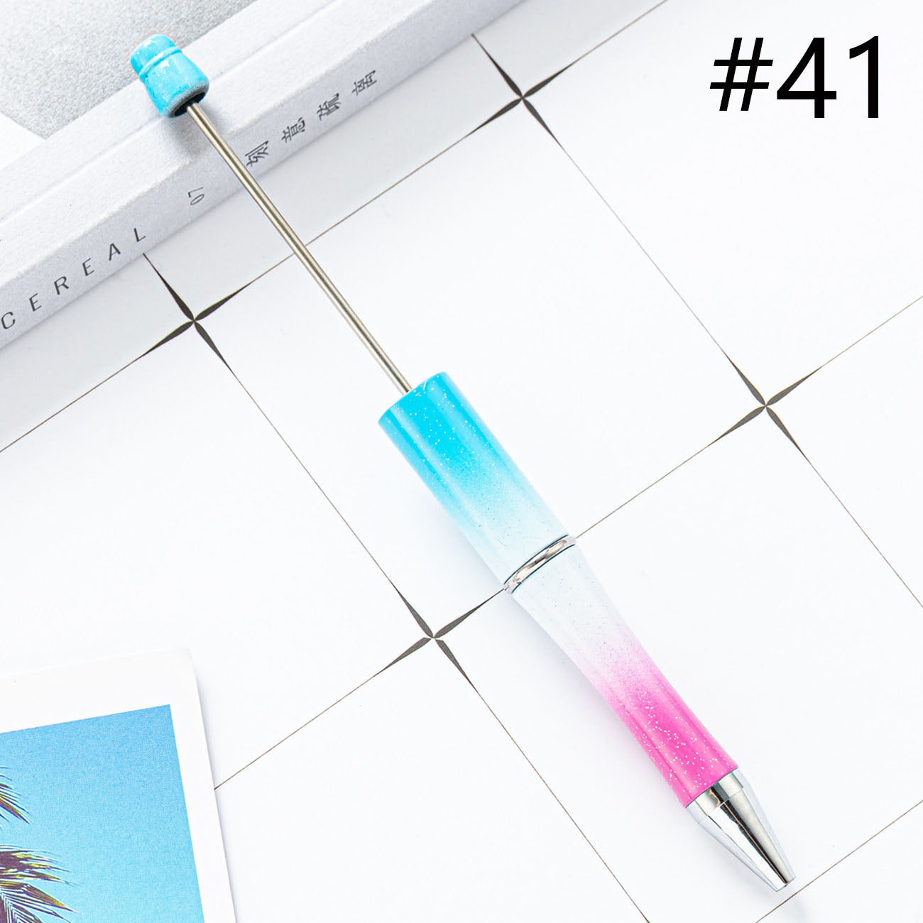 Beadable Pens Beaded Pens For DIY  Ombre Color Change color