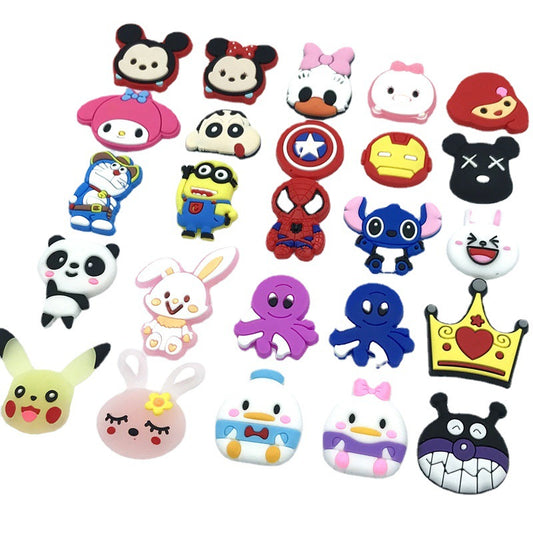 CF 87 Crocs Croc Charms Cartoon Animal Hero Decoration Silicon