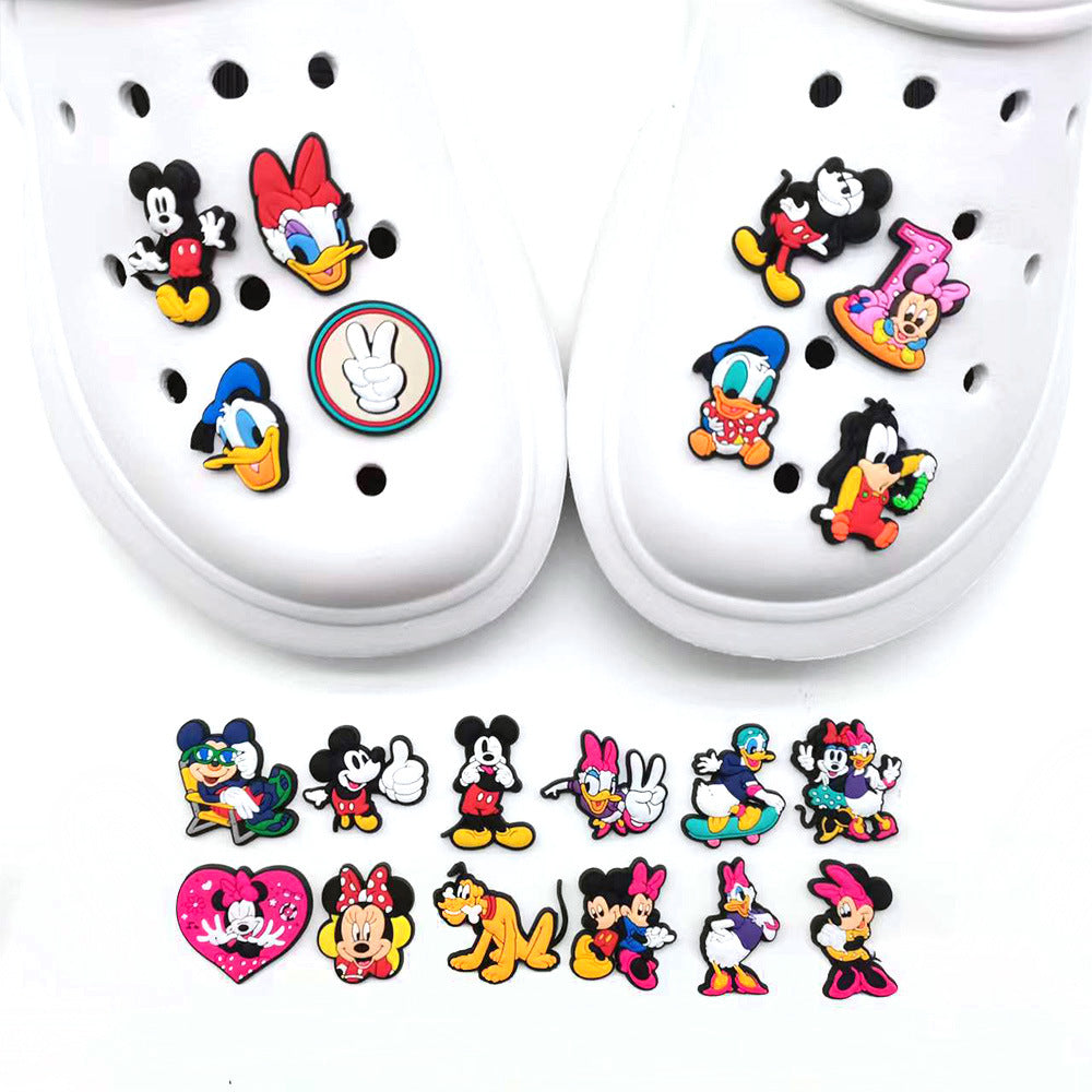 CF 12  Crocs Croc Charms  Mick Mouse Mini  Decoration Silicon