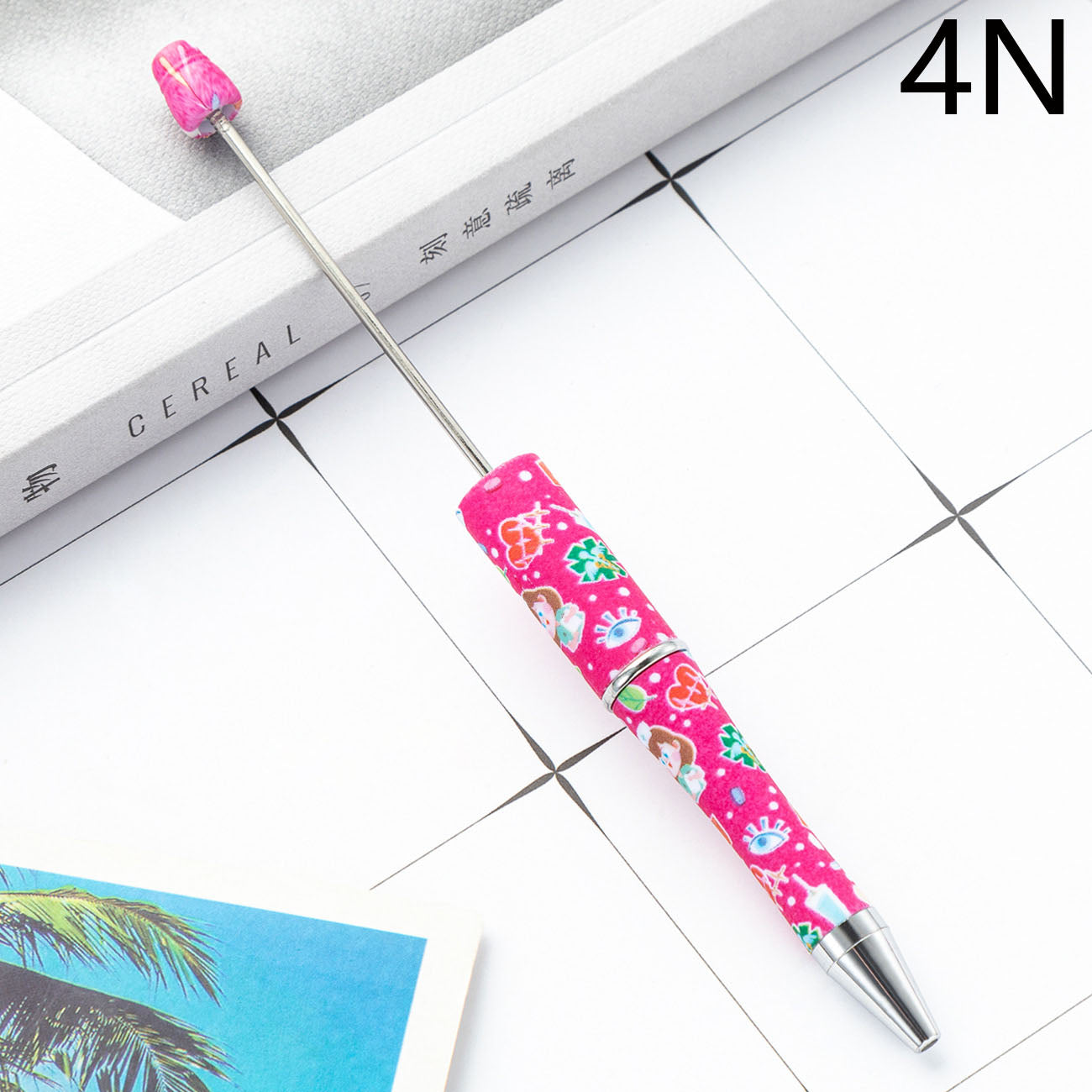 Printed Beadable Pens Nurse And Doctor Medical Beaded Pens For DIY