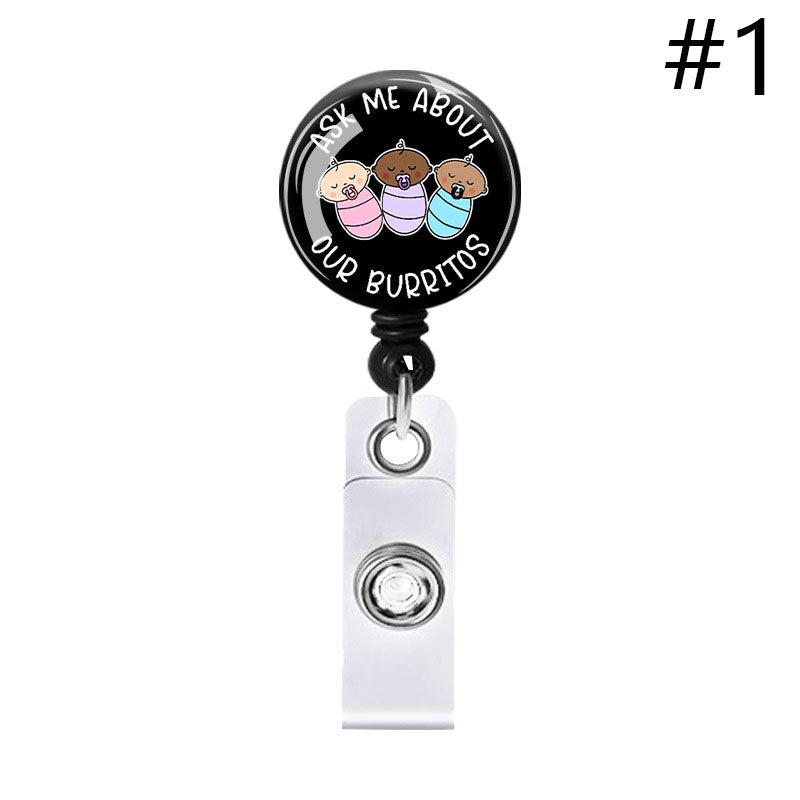 Badge Reel Badgereel   Nurse And Doctor  B 05