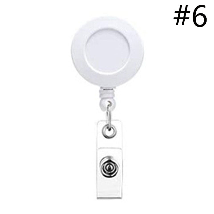 Badge Reel Badgereel   Belt Clamp Solid Color  B 02