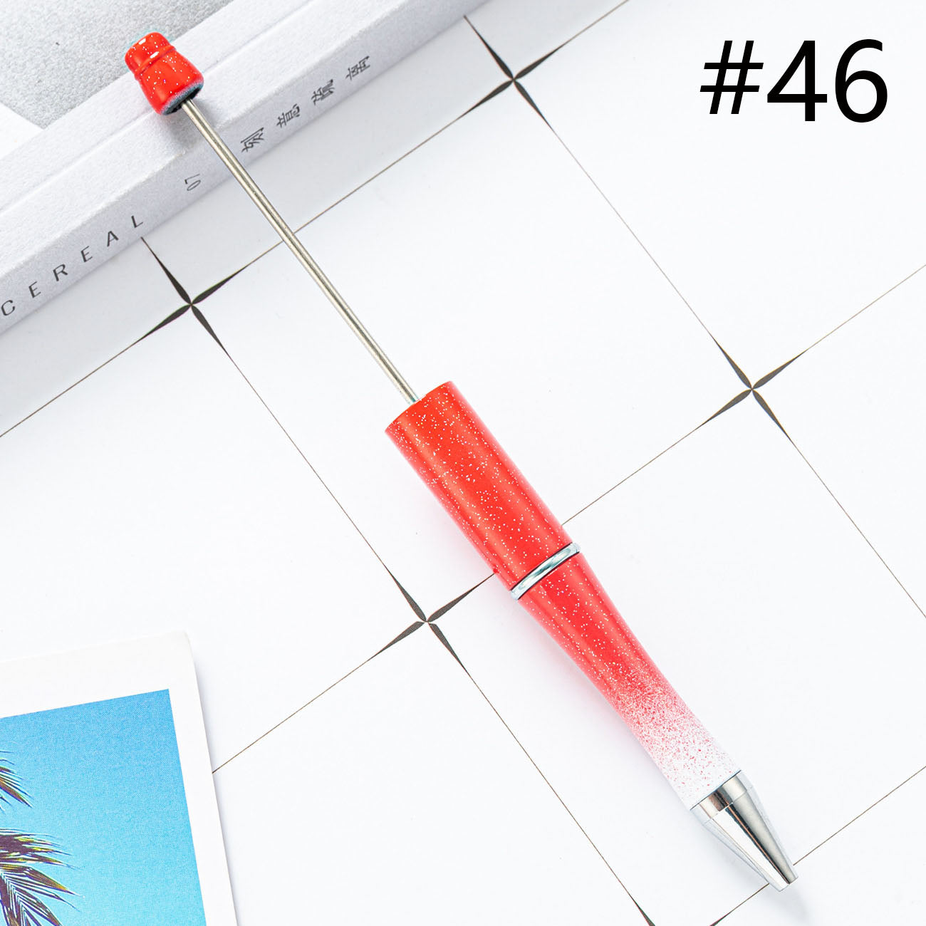 Beadable Pens Beaded Pens For DIY  Ombre Color Change color