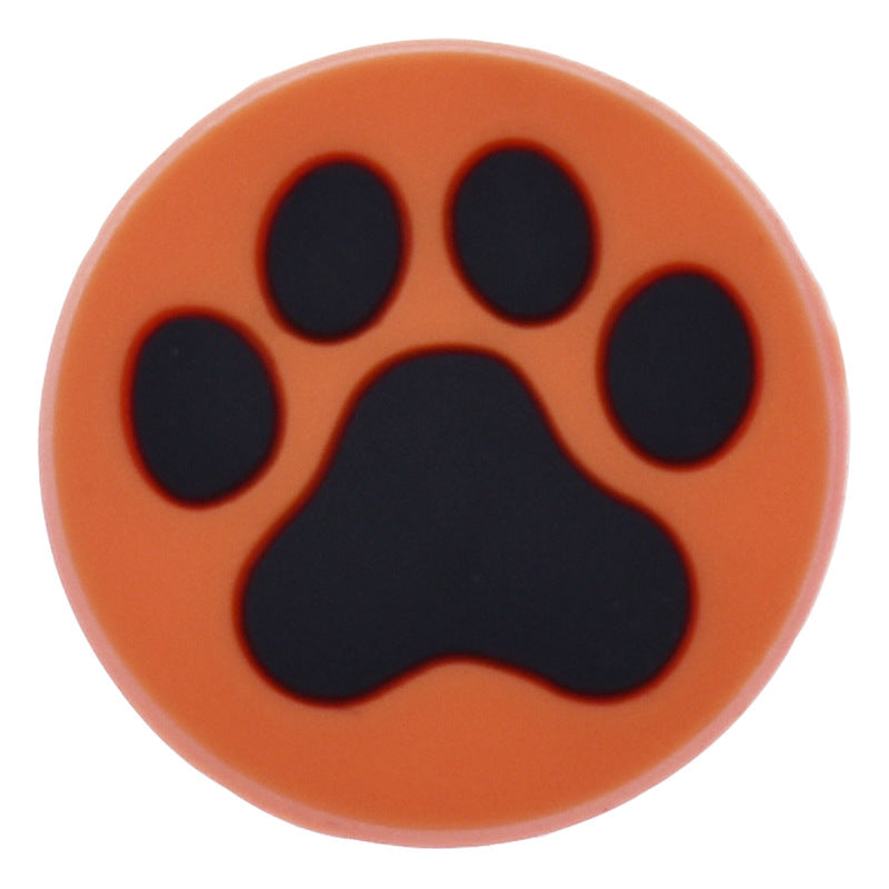 CF  149  Crocs Croc Paw  Cat Dog Animal Pets Paws  Cartoon  Decoration Silicon