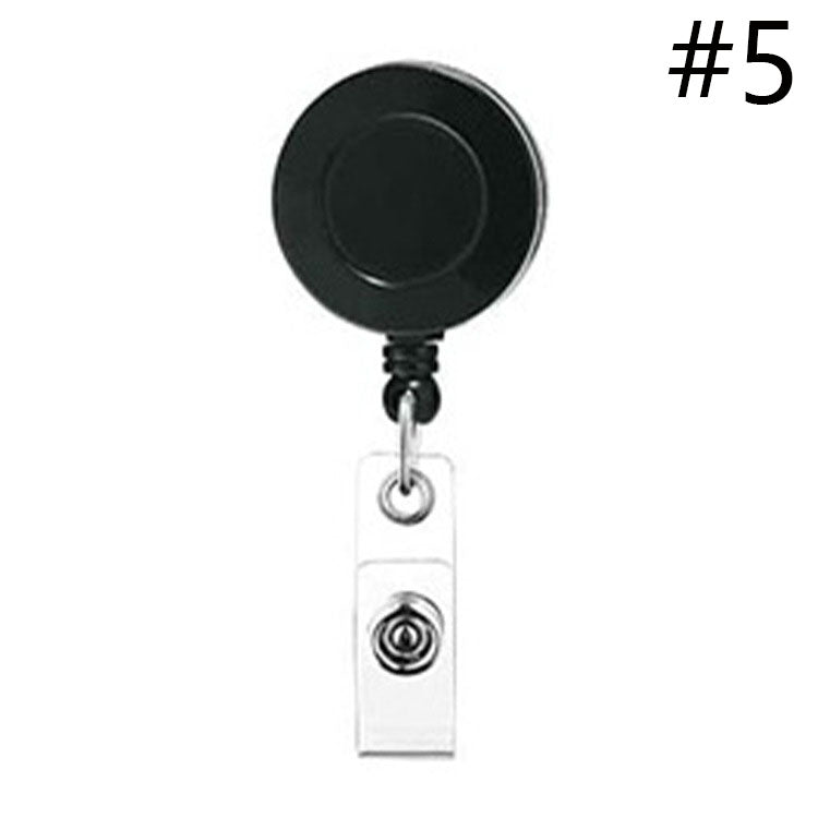 Badge Reel Badgereel   Belt Clamp Solid Color  B 02